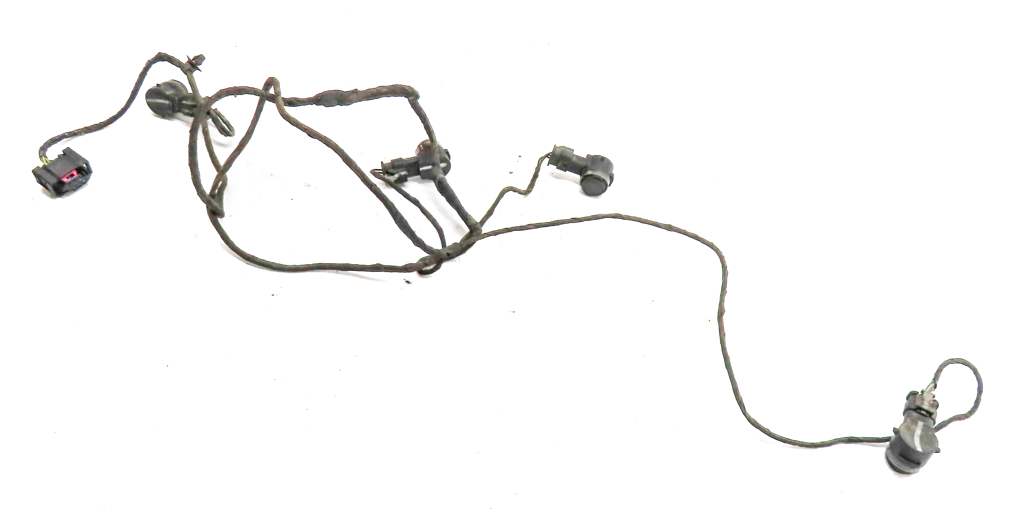 2015 BMW X5 (F15) REAR PARK ASSIST PDC DISTANCE CONTROL SENSOR SET/4 (Grey) — exact item pictured